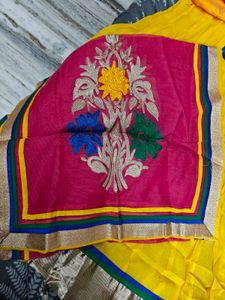 Yellow Embroidered Kurta Set