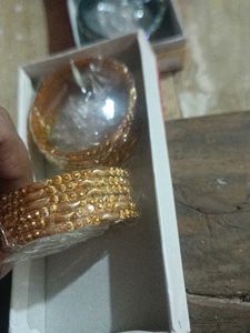 Golden Bangles Set 12pcs In One Box