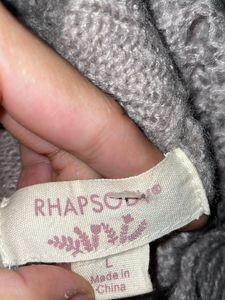 Rhapsody Sweater Womens Large L Pintresty 🌸Light
