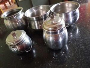 Steel Cooking Utensils Set