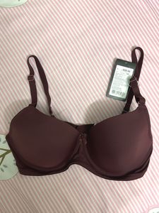 Burgundy Bra