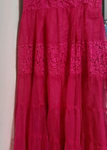 Long Net Gown