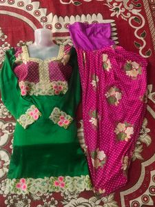 Party Wear Kurta Set Free Dupatta