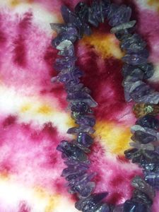 Amethyst Chip Bracelet