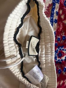 Gucci Embroidered Logo Shorts