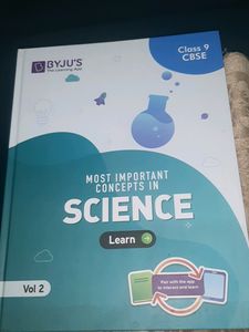 Byjus Class 9 Science Concepts Vol 2