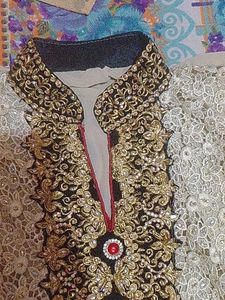 Embroidered Krachi Kurta Set