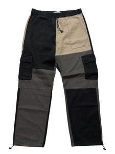 Color Block Cargo Pants