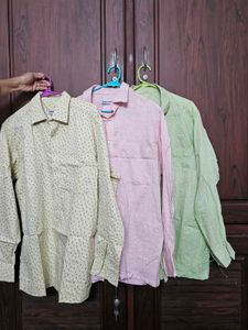 Men's Long Sleeve Shirts Bundle set of 3