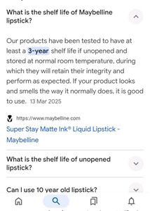 Maybelline Creamy Matt Lipstick