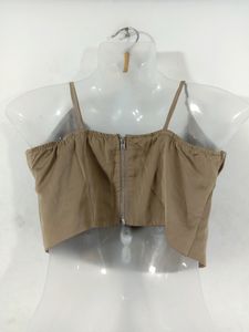 Dark Cream Colour Bralette Top (Women&#39;s)