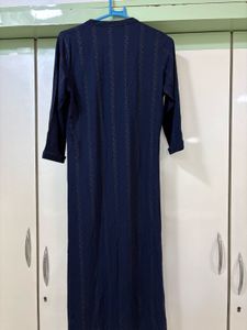 Elegant Navy Blue Kurta