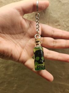 Poison Bottle Keychain