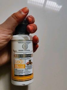 Khadi Natural SPF 60 Sunscreen Lotion