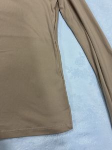 Square Neck Long Sleeve Top