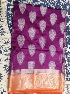 Chanderi Cotton/Silk Zaree Work Saree