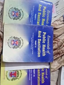 Combo Of Three Books Sanitary Inspector