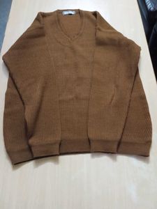 Brown Shree Vardhman Sweater Vest