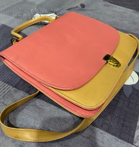 Structured Sling Cum Hand Bag
