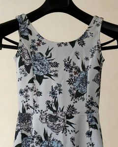 Floral Print Skater  Dress