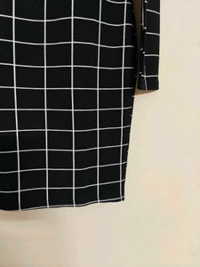 🆕 Shein Checked Bodycon Dress