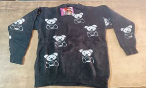 Cute Bear Pattern Sweater