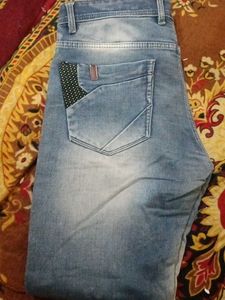 Light Wash Denim Jeans