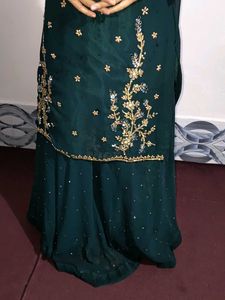 Embroidered Lengha Set