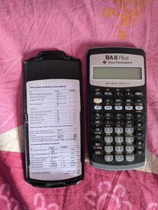 BA II Plus Financial Calculator For CA And Finance