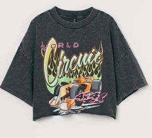 Circuit Grey Crop Top