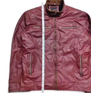 Us Polo Leather Jacket | Chest 44