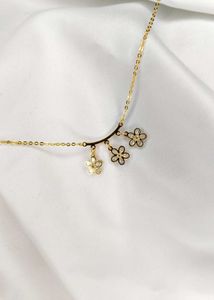 Flower Charm Necklace