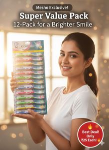 Family Pack Of 12 Toothbrush With Soft Brestle