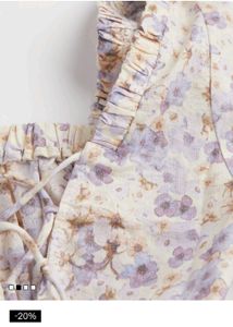 Y2k Floral Summer Pinterest Coquette H&amp;m Top