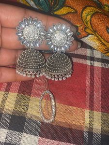 Oxidised Earrings