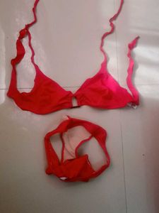 Red Bikini Set