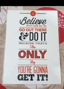 5 MOTIVATIONAL LAMIBATED POSTERS