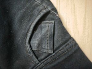 Distressed Black Jeans