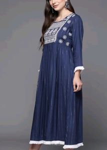 Indo Era A-Line Midi Dress
