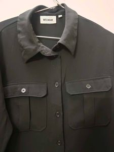 Weekday Black  Shirt