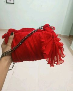 Stylish Red Sling Bag