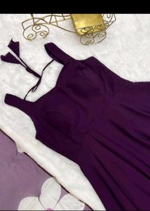 Wine Colour Kurta With Dupatta