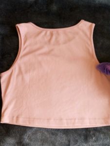 Urbanic Girlie Pink Crop Top