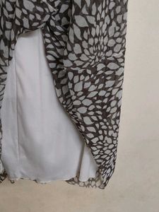Floral Print Skirt
