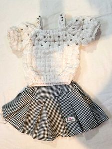🔥 Sale @ 699 Party Wear Dress Top Skirt