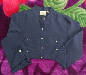 Navy Women&#39;s Top