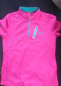 Pink Active Cycling Jersey