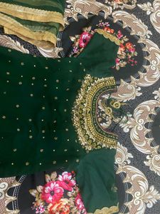 Elegant Green Salwar Kameez