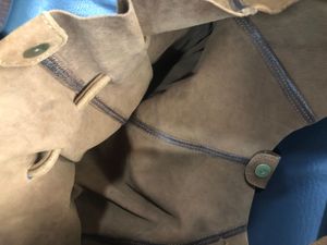 Leather Brown Hobo Bag Large