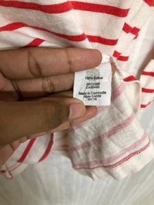 J.CREW White Long Sleeve T Shirt